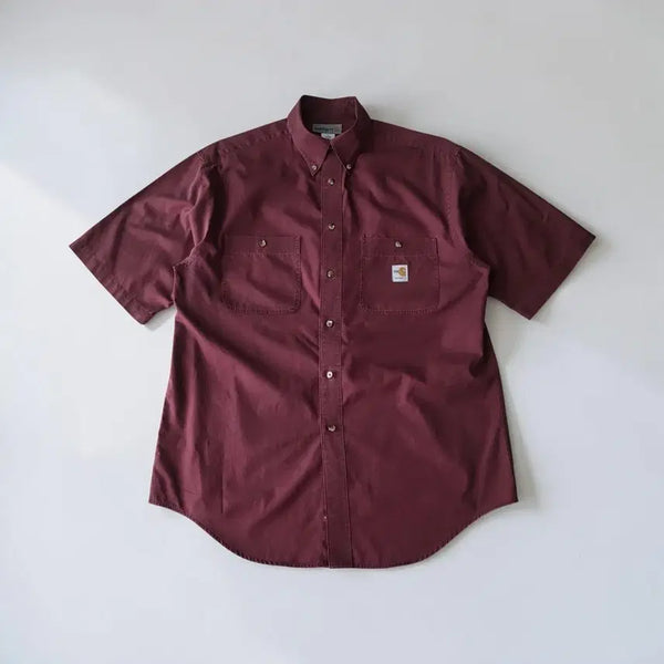 [BUNJANG] Carhartt Cotton Oversized Short Sleeve Shirt L / FR칼하트 면 오버핏 반팔셔츠 L