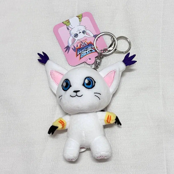 [BUNJANG] Digimon Adventure Gatomon Mini Doll Keychain / 디지몬 어드벤처 가트몬 미니 인형 키링 판매