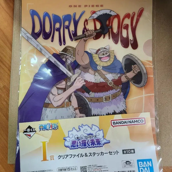 [BUNJANG] One Piece Dori & Logy Clear File / 원피스 도리&로기 클리어 파일
