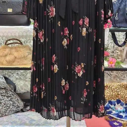 [BUNJANG] ZARA Chiffon Pleated Jumpsuit / ZARA 자라 쉬폰 플리츠 점프수트 44 55