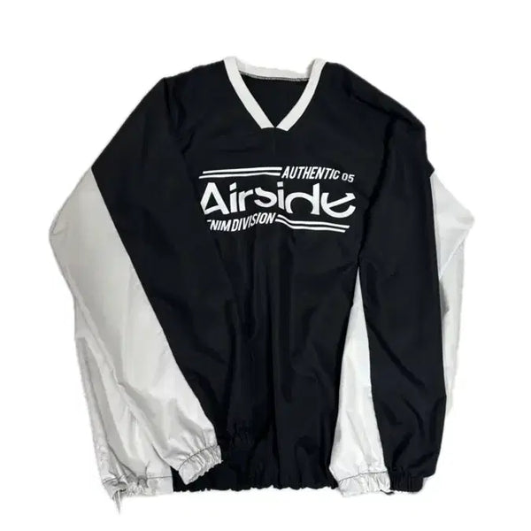 [BUNJANG] Airside Color Block Windbreaker Jacket / 에어사이드 배색 바람막이