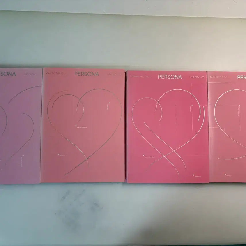 [BUNJANG] BTS PERSONA Album 4-Set + Bromide / BTS PERSONA 앨범 4종 세트 + 브로마이드