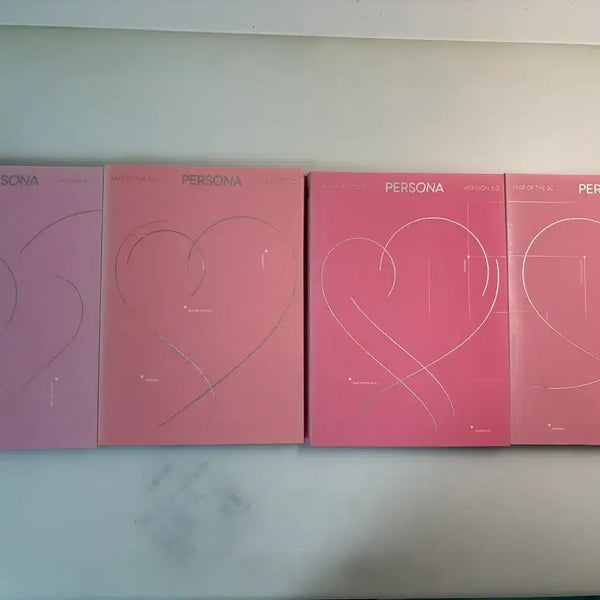 [BUNJANG] BTS PERSONA Album 4-Set + Bromide / BTS PERSONA 앨범 4종 세트 + 브로마이드