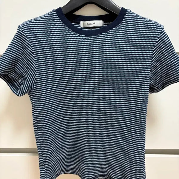 [BUNJANG] Lebane Striped T-Shirt / Lebane 르베인 스트라이프 티셔츠