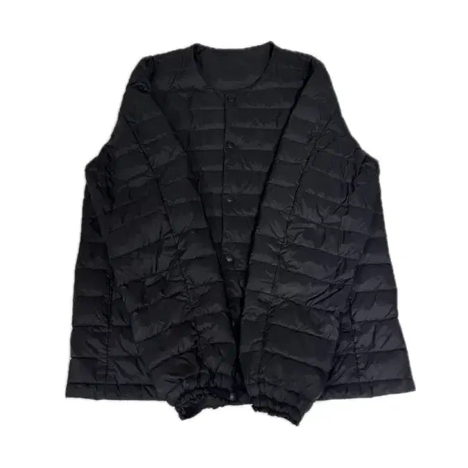 [BUNJANG] Lightweight Padded Jacket Black / 경량 패딩 자켓 블랙