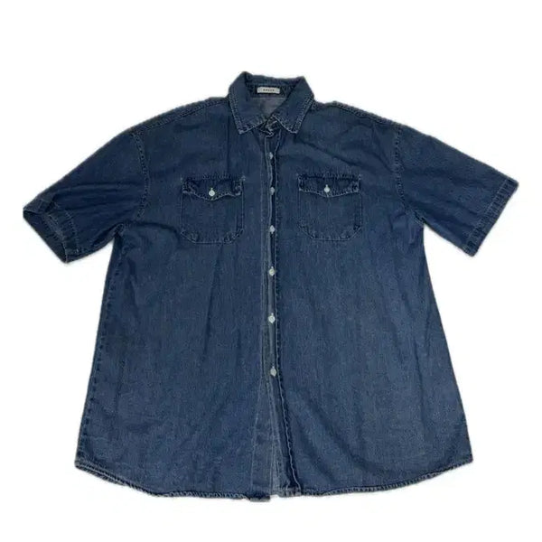 [BUNJANG] Blue Denim Shirt / 청 데님 셔츠