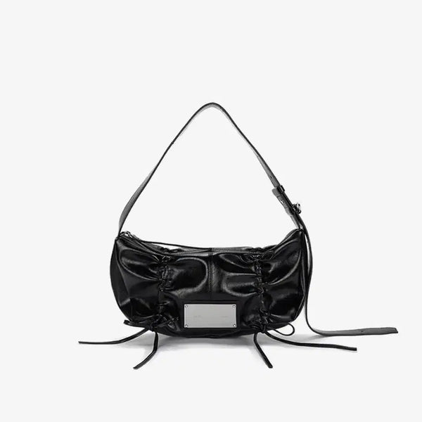 [BUNJANG] Matin Kim Ribbon Shirring Bag Black / 마뗑킴 리본 셔링 백 블랙 판매