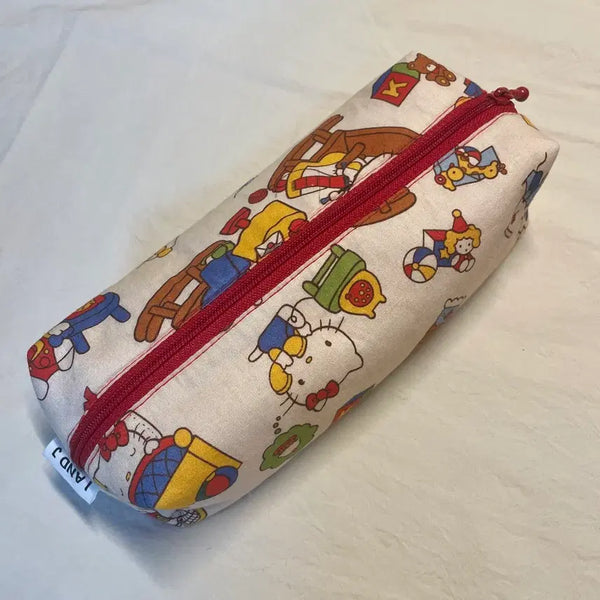 [BUNJANG] Hello Kitty Handmade Vintage Pouch / 헬로키티 필통 파우치
