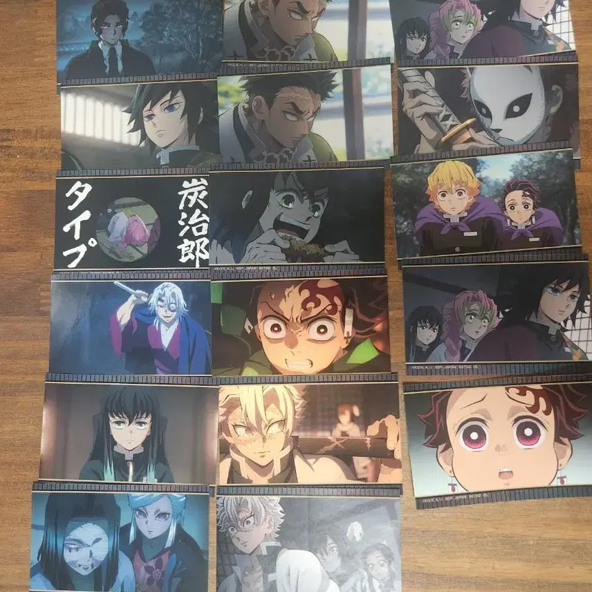 [BUNJANG] Demon Slayer Ichiban Kuji Sticker Bundle Set / 귀멸의칼날 제일복권 스티커 일괄