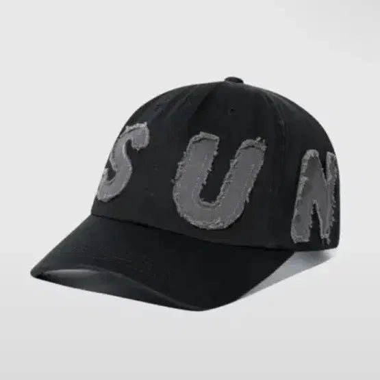 [BUNJANG] Sunlove Logo Ball Cap Hat - Black / 썬러브 볼캡 모자 블랙