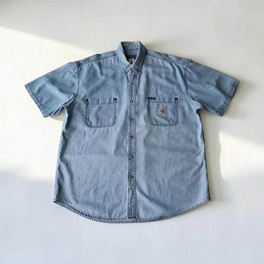 [BUNJANG] Carhartt Cotton Oversized Short-Sleeve Shirt XL / FR칼하트 면 오버핏 반팔셔츠 XL