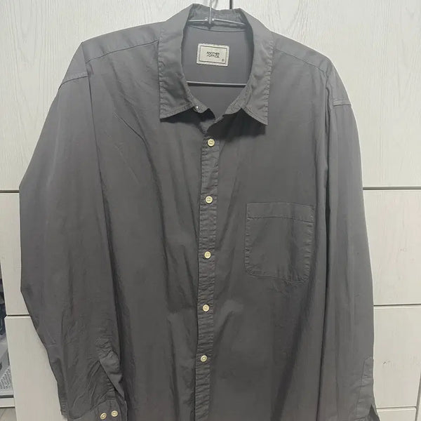 [BUNJANG] Another Office Garment Shirt Concrete Size 01 / 어나더오피스 가먼트셔츠 콘크리트 01사이즈