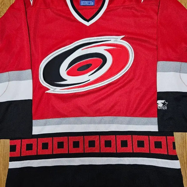 [BUNJANG] Carolina Hurricanes Starter Hockey Jersey / 스타터 캐롤라이나 허리케인스 하키 유니폼