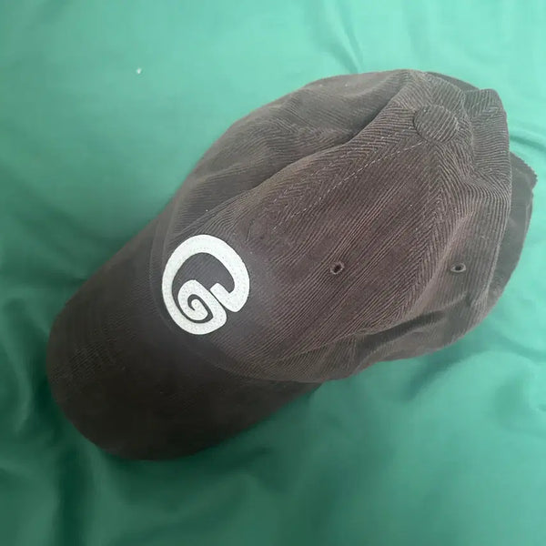 [BUNJANG] 1011 Gallery G Logo 5-Panel Corduroy Cap - Brown / 1011갤러리 G Logo 5pannel Corduroy Cap - Brown