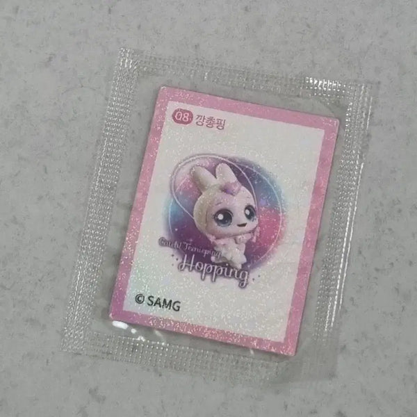 [BUNJANG] Catch Tiniwing Hologram Deco Sticker Ddibusil 08 Kangchongping / 캐치티니핑 티니핑 홀로그램 데코 스티커 띠부씰 08 깡총핑