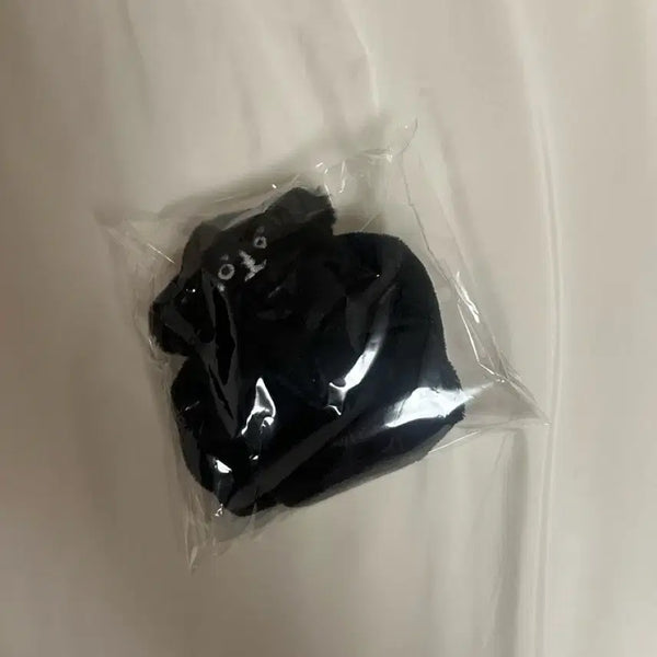 [BUNJANG] NCT Jungwoo Black Jelly Scrunchie / 엔시티 정우 흑가사리 스크런치