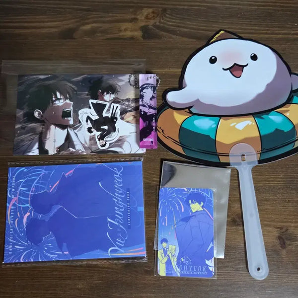 [BUNJANG] Omniscient Reader's Viewpoint All-in-One Popup & Collab Exclusive Goods Bundle / 일괄/미개봉/수미포)전독시 팝업 콜카 특전 굿즈모먼트 연남 전지적 독자 시점 한여름의 유람 명언키링 비유 부채