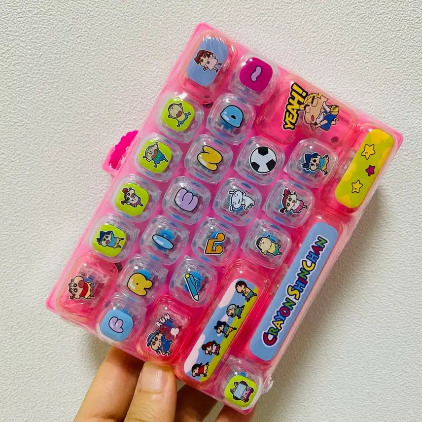 [BUNJANG] Crayon Shin-chan Keyboard Keycap & Keyring / (새상품)짱구 키보드 키캡 키링 팝니다