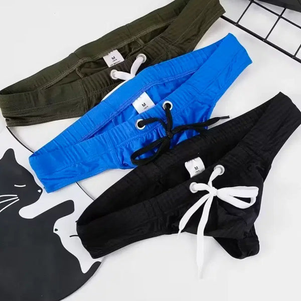 [BUNJANG] Men's Thong Swimwear Set / 남성끈팬티수영복