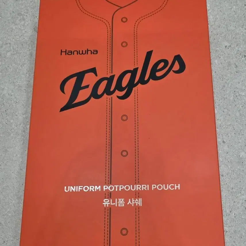 [BUNJANG] Hanwha Eagles Baseball Team Uniform Scented Sachet (Sealed) / 한화 이글스 유니폼 샤쉐 미개봉