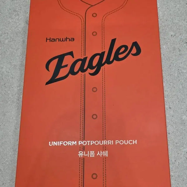 [BUNJANG] Hanwha Eagles Baseball Team Uniform Scented Sachet (Sealed) / 한화 이글스 유니폼 샤쉐 미개봉