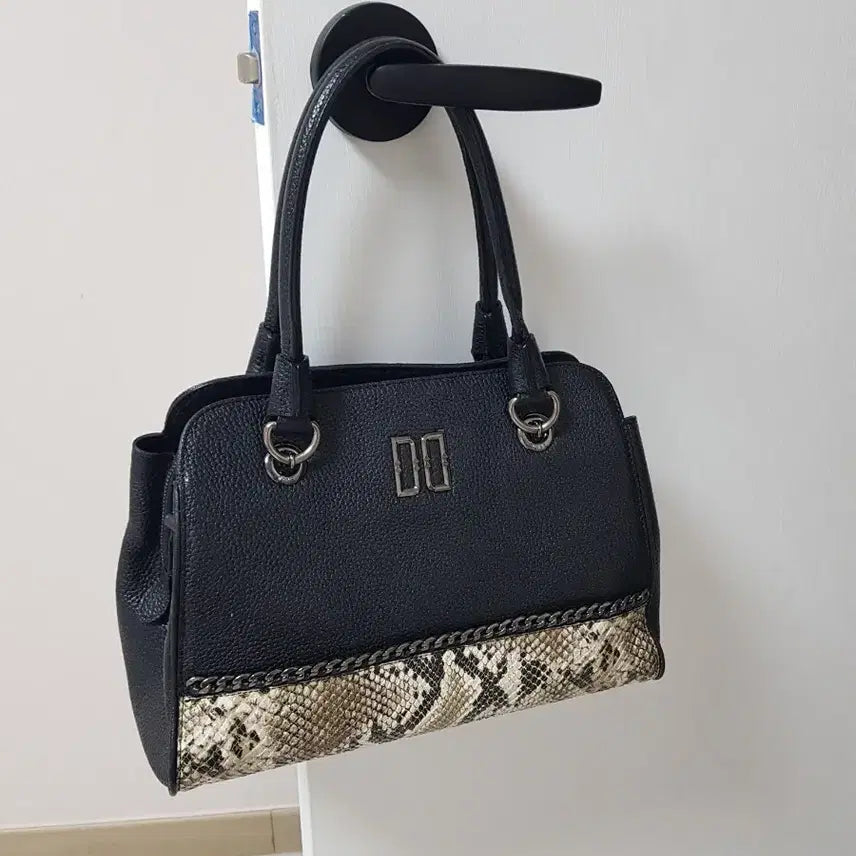 [BUNJANG] DAKS Python Tote Bag / 닥스 파이톤 토드백