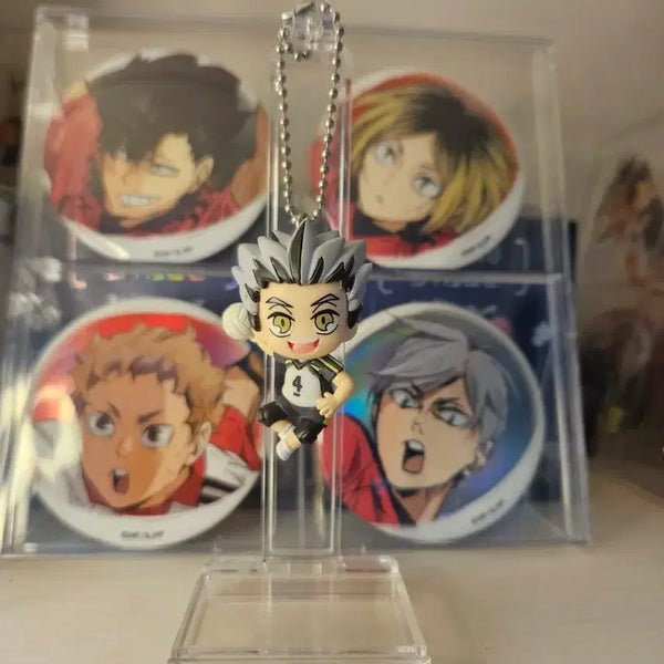 [BUNJANG] Haikyuu!! Bokuto Koutarou Gacha Keychain / 하이큐 피규어 키링 가챠 보쿠토