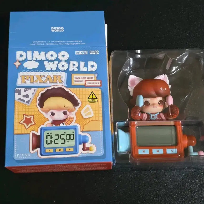 [BUNJANG] Pop Mart DIMOO Pixar Collaboration May Timer Figure / 팝마트 디무 픽사 콜라보 메이 타이머