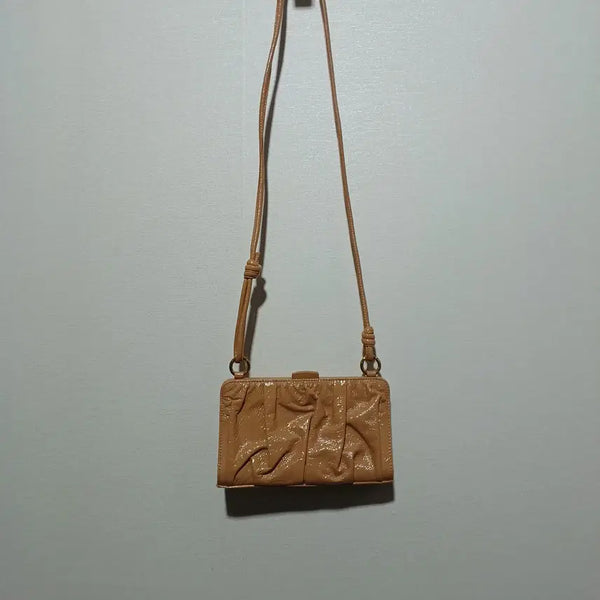 [BUNJANG] Lanvin Woman Mini Cross Bag Cowhide Leather / 한섬 랑방 여성 소가죽 미니 크로스백 (26E261)