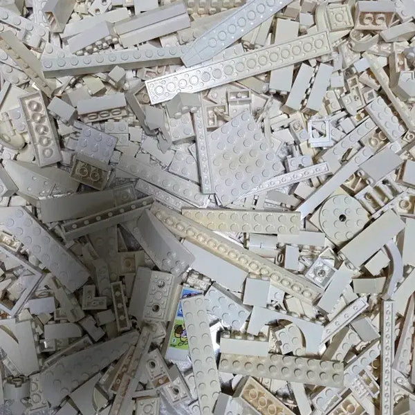 [BUNJANG] LEGO White Bulk Bricks 1.5kg / 레고 흰색 벌크 1.5키로