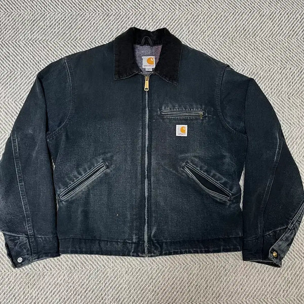 [BUNJANG] Carhartt Detroit Jacket Black M / 칼하트 디트로이트 자켓 블랙 m