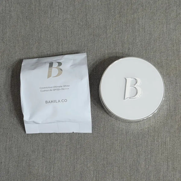 [BUNJANG] Banila Co. White Cushion Air Cushion Case + Refill (21C Rosy) / [새상품] 바닐라코 화이트 쿠션 에어 쿠션 케이스+리필 21C 로제