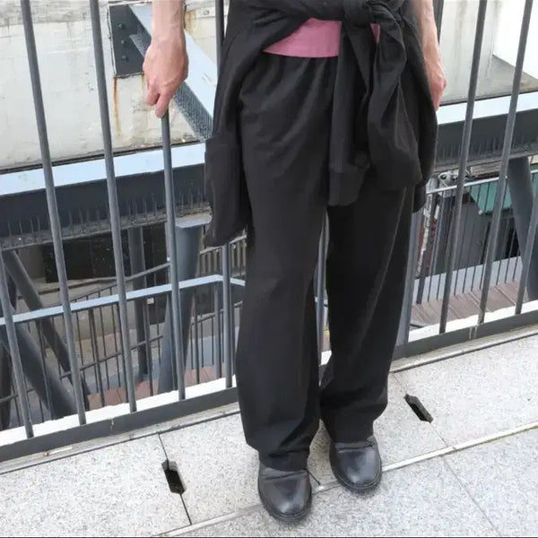 [BUNJANG] Halfcicop Uniform Pants (Black) / 하프시코프 uniform pants (black)