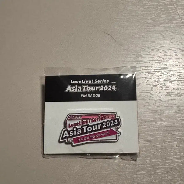 [BUNJANG] Love Live! Asia Tour Pin Badge / 러브라이브 아시아투어 핀뱃지