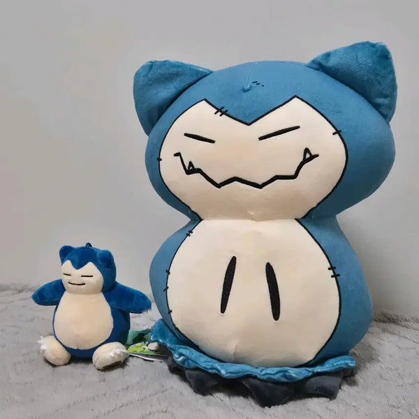 [BUNJANG] Pokemon Snorlax & Mimikyu Doll Keychain Set / 포켓몬 인형 키링 잠만보&따라큐 세트