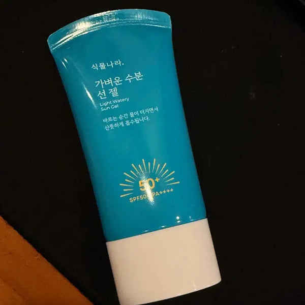 [BUNJANG] Plantnery Lightweight Hydrating Sun Gel SPF50+ PA++++ / 식물나라 선크림(새상품)