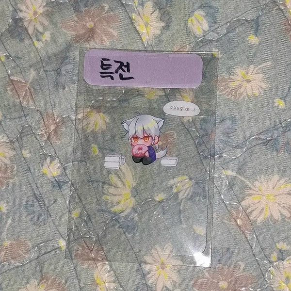 [BUNJANG] J3 Transparent Photocard / 괴담출근 - J3 투명포카