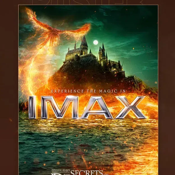 [BUNJANG] Fantastic Beasts: The Secrets of Dumbledore IMAX Poster / 신비한 동물들과 덤블도어의 비밀 IMAX 포스터 CGV 4DX 특별관 신동사 해리포터 영화굿즈 아이맥스포스터 메가박스 오티 롯데시네마 A3
