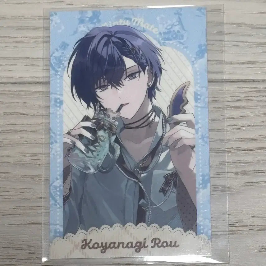 [BUNJANG] Nijisanji Koyanagi Lou Minty Mate Rare Cheki / 니지산지 코야나기 로우 민티메이트 Minty Mate 레어 체키