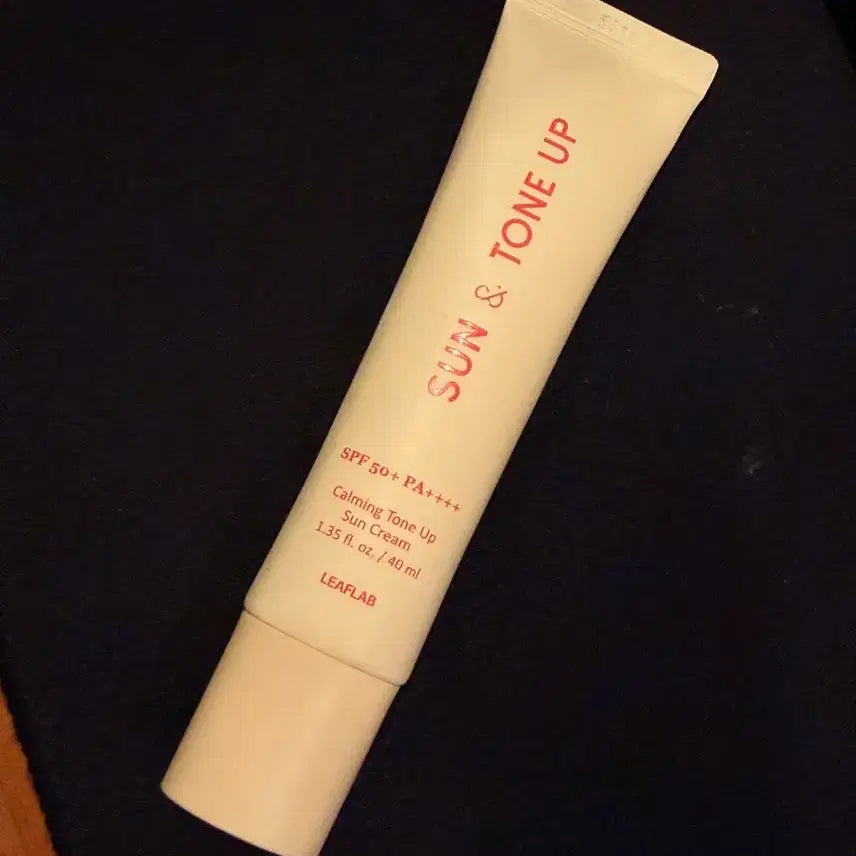 [BUNJANG] Leaf Lab Calming Tone-Up Sun Cream SPF50+ PA++++ / 리프랩 카밍 톤업 선크림