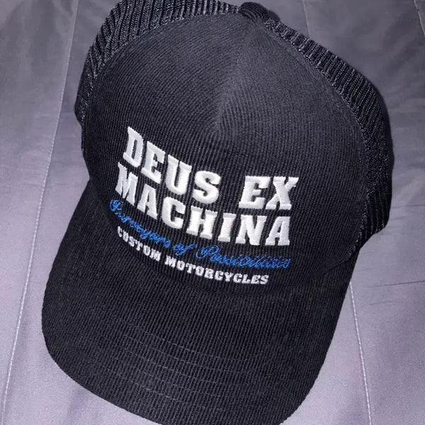 [BUNJANG] Deus Ex Machina Gumshoe Code Trucker Black / 데우스 엑스 마키나 검슈 코드 트러커 블랙