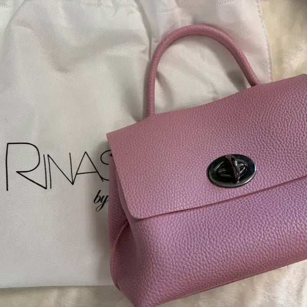 [BUNJANG] Rina Shu Pink Tote Bag / 리나슈아 핑크 토트백 가방