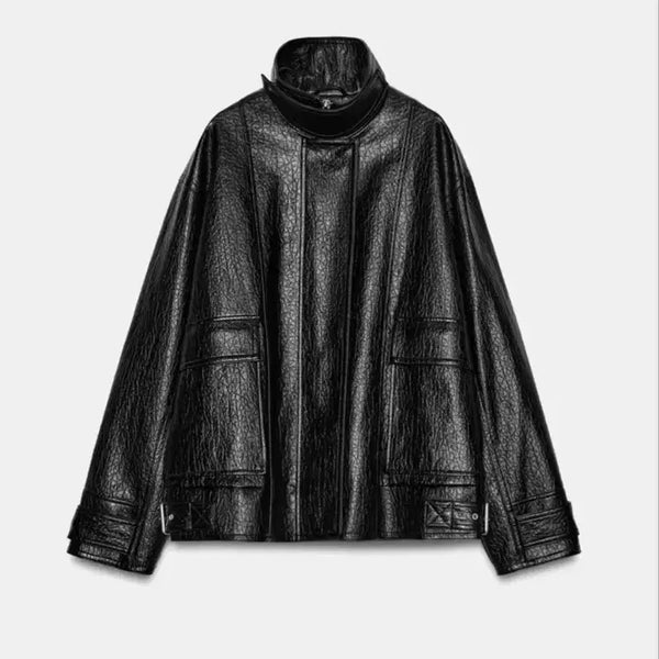 [BUNJANG] Zara Leather Jacket (New) / (새상품) 자라 레더자켓