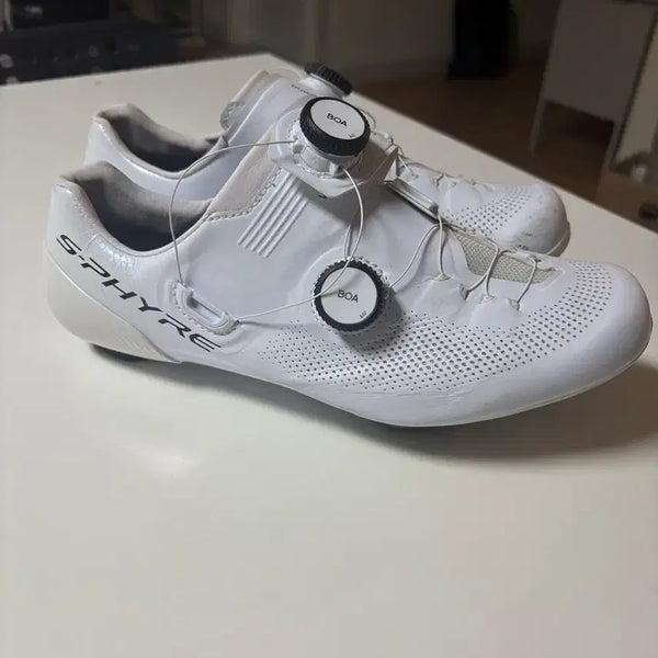 [BUNJANG] Shimano S-Phyre RC903 Road Cycling Shoes / 시마노 에스파이어 RC903 화이트 판매