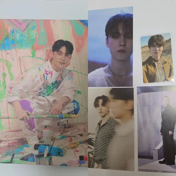 [BUNJANG] Seventeen Vernon Photocard & Postcard Set / 탈덕처분 세븐틴 버논 포카 엽서