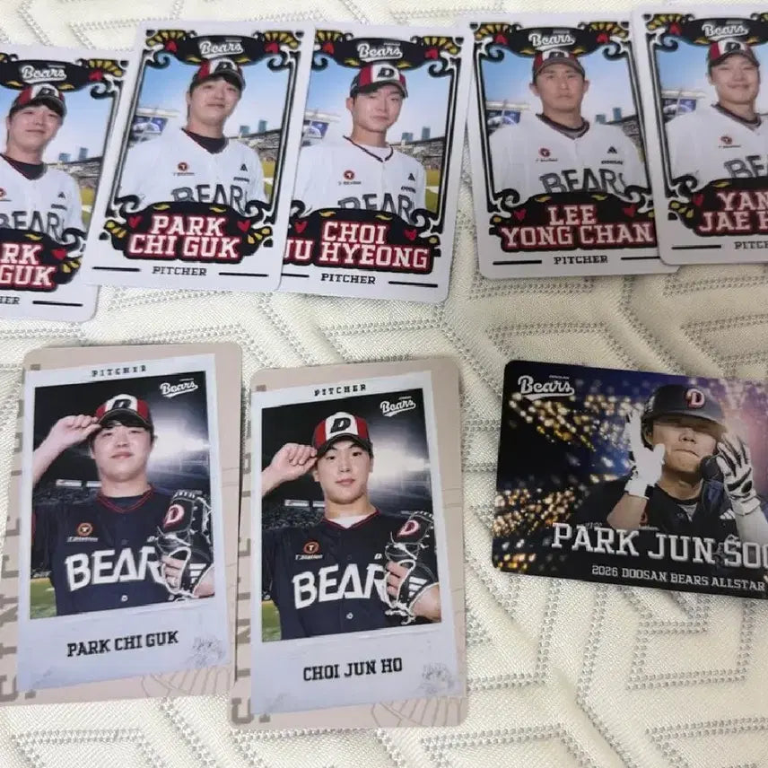 [BUNJANG] Doosan Bears Baseball Team PCs / 두산베어스 포토카드 포카 판매합니다!
