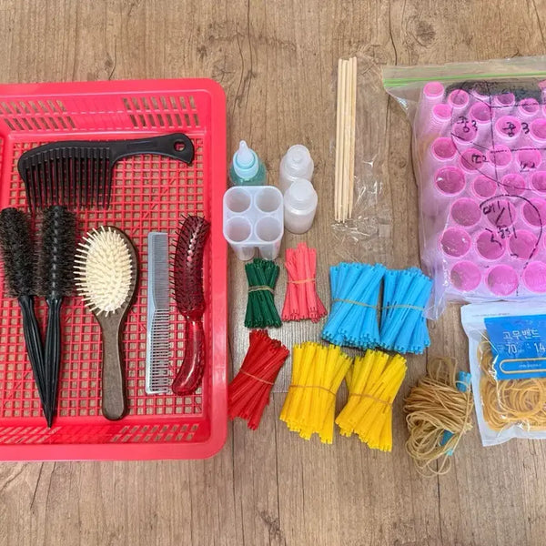 [BUNJANG] Cosmetology National Exam Practical Test Materials / 미용사 국가고시 실기시험 재료
