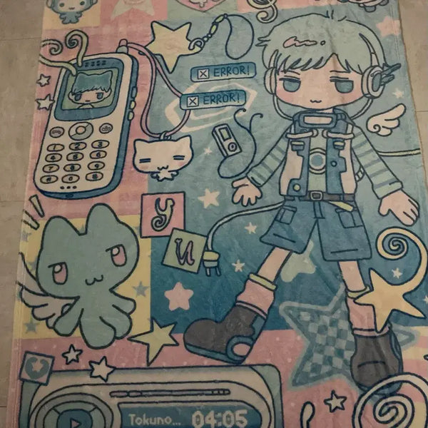 [BUNJANG] Yushi Birthday Cafe Blanket / 유우시 생일카페 담요