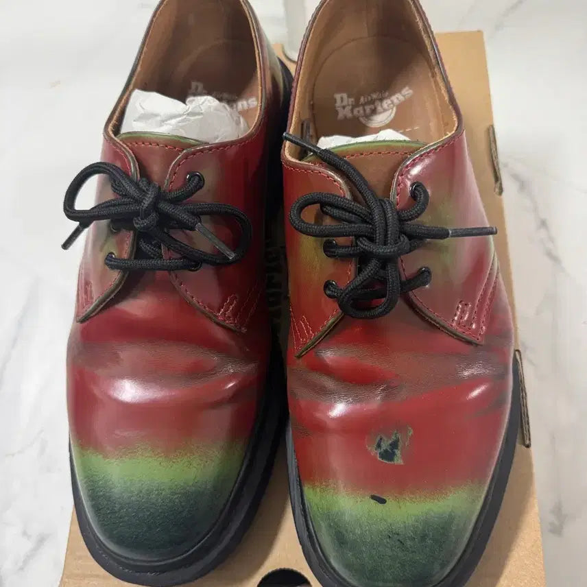[BUNJANG] Supreme x Dr. Martens Multi Color 270mm Shoes / 슈프림 닥터마틴 멀티 270