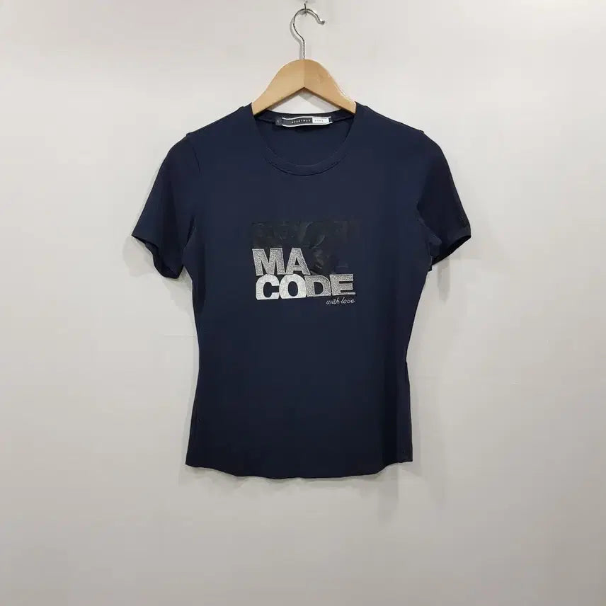 [BUNJANG] Max Mara Slim Fit Spandex Short Sleeve T-Shirt Women's L / R957 스포츠막스 막스마라 슬림핏 스판 반팔 티셔츠 여L